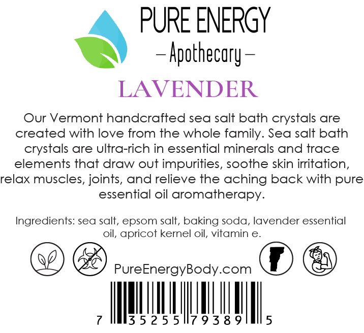 Lavender Bath Crystals