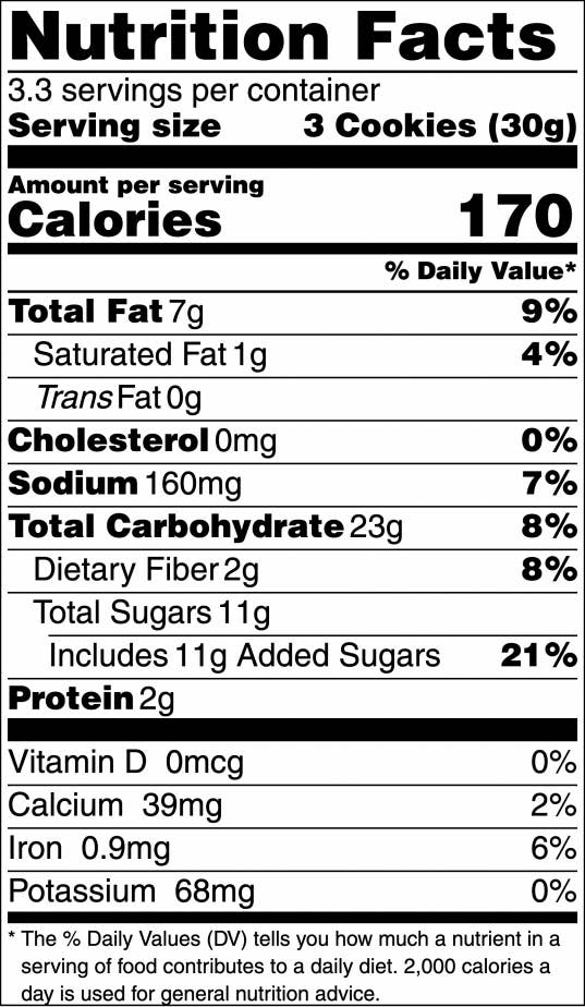 Chocolate Peppermint Snaps 3oz/10ct