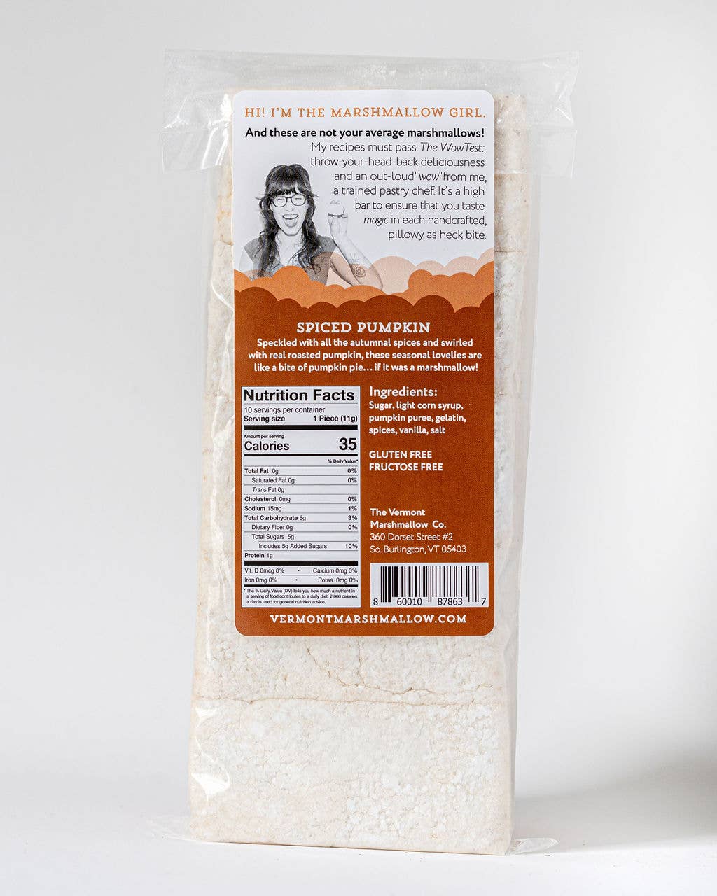 Spiced Pumpkin Gourmet Marshmallows