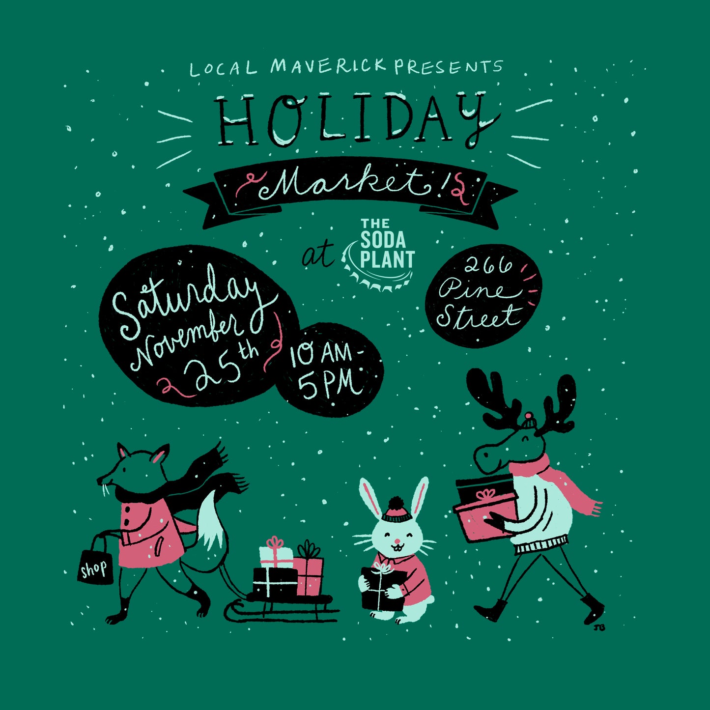 The Soda Plant Holiday Market Vendor Fee - 11/25 | 10am-5pm