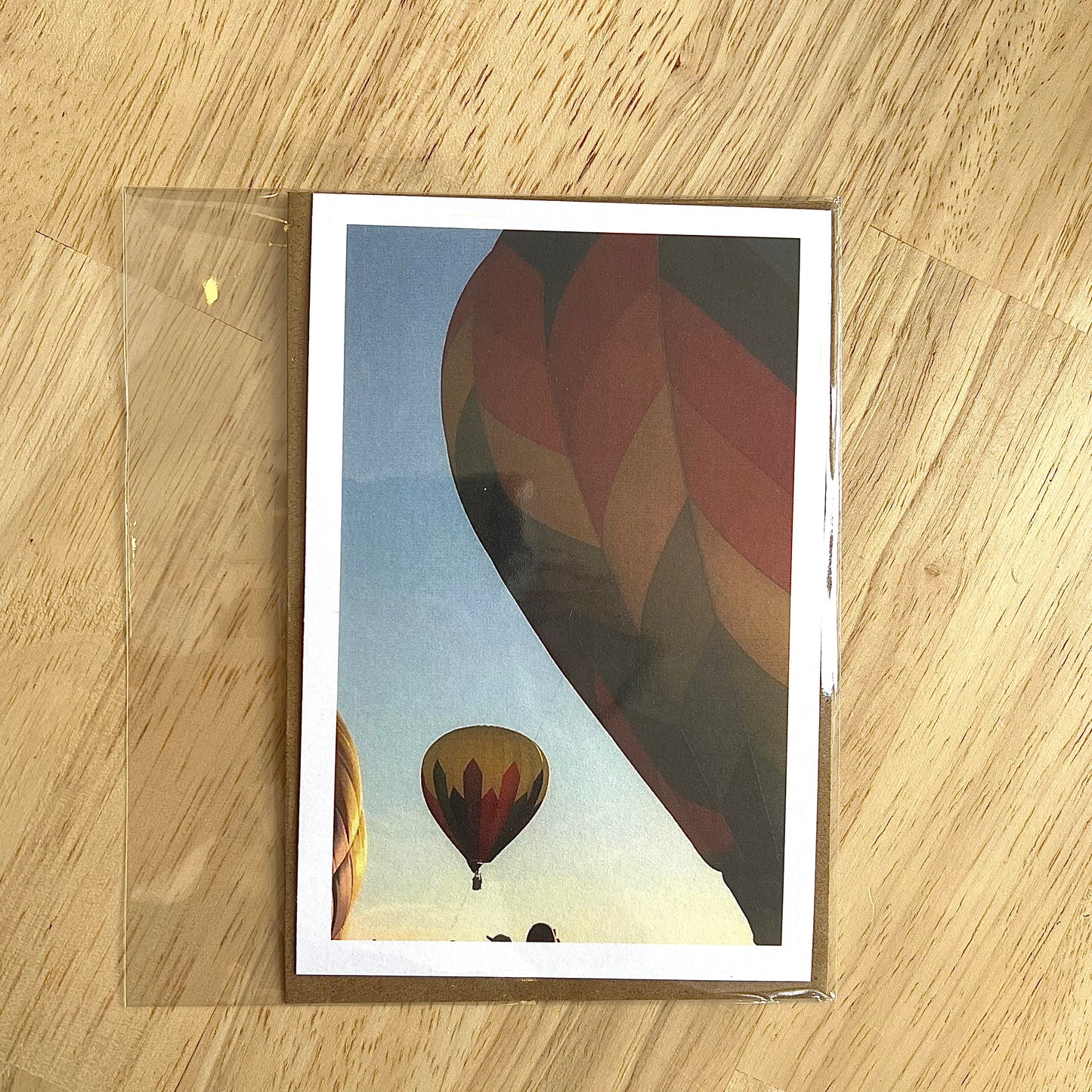 Hot Air Balloon Greeting Card