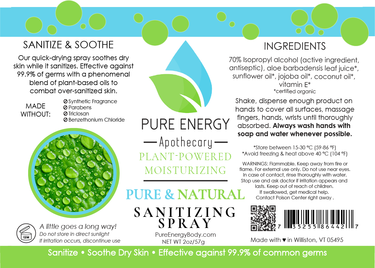 Hand Sanitizer Spray - 2 oz Travel Size (Unscented)