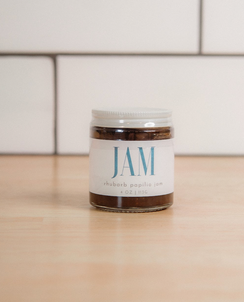 Rhubarb Papilio Jam