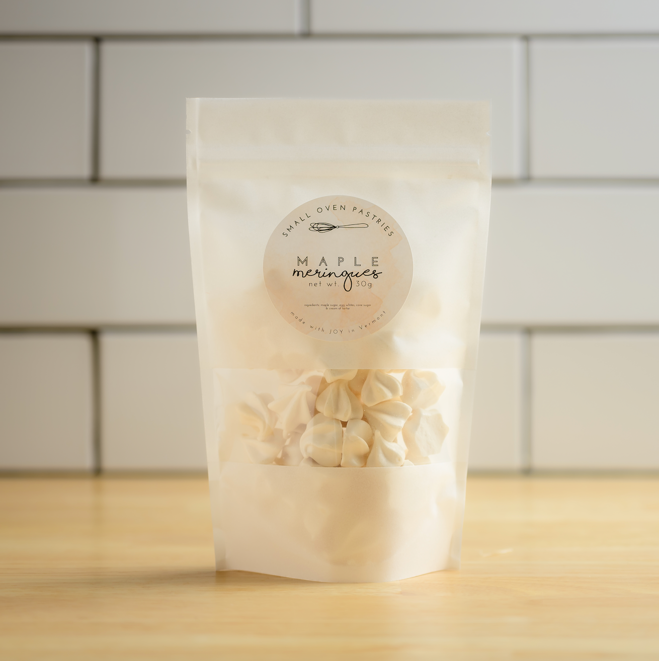 Maple Meringues