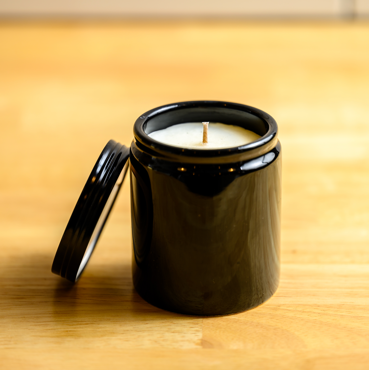 Ceramic Maple Crème Candle