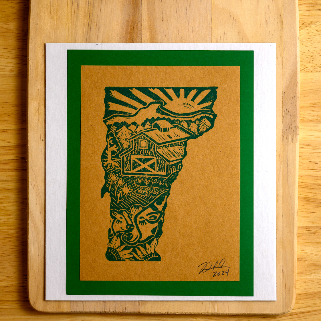 Love Vermont Print