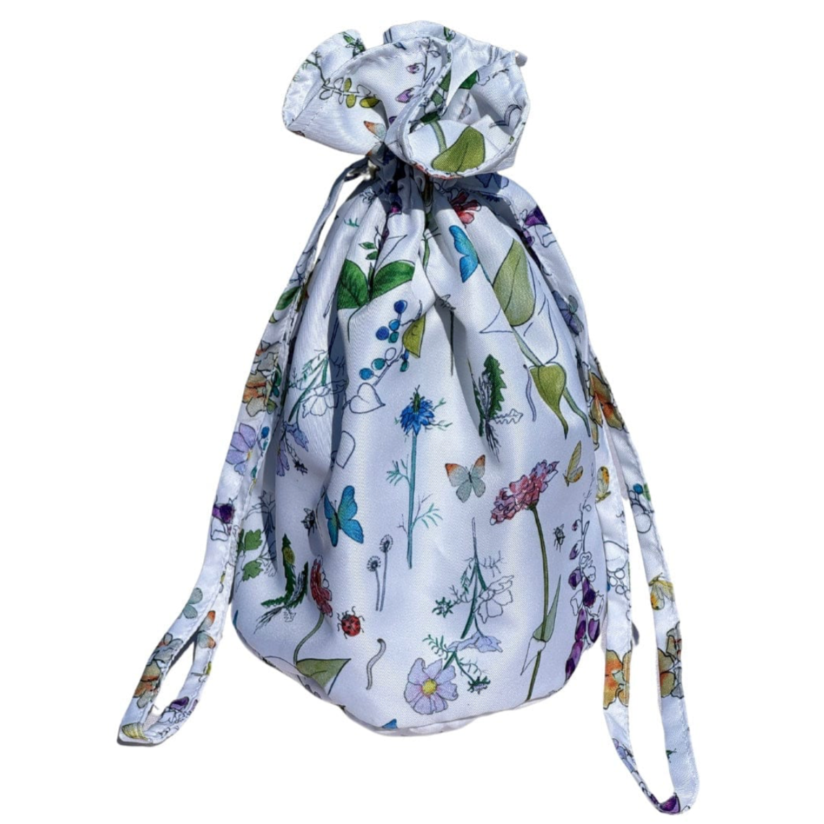 Flora and Fauna Medium Reusable Fabric Gift Bag