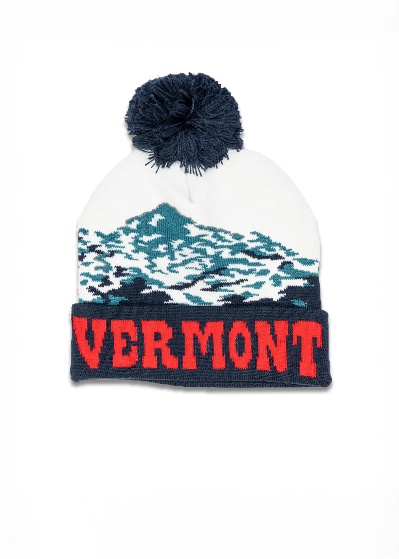 Vermont Beanie with Pom