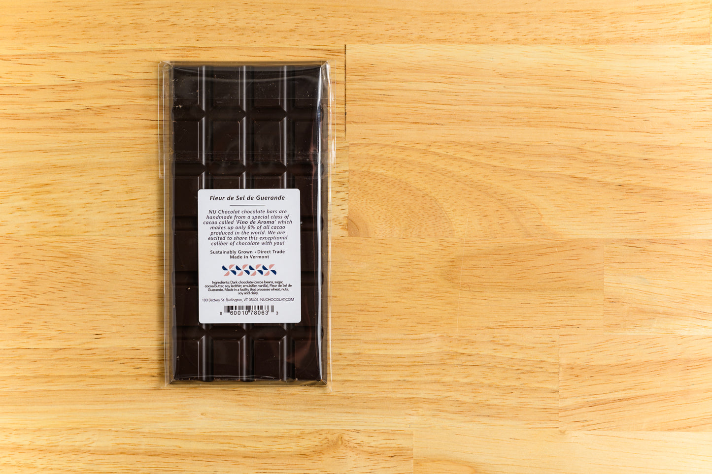 Fleur de Sel Dark Chocolate Bar