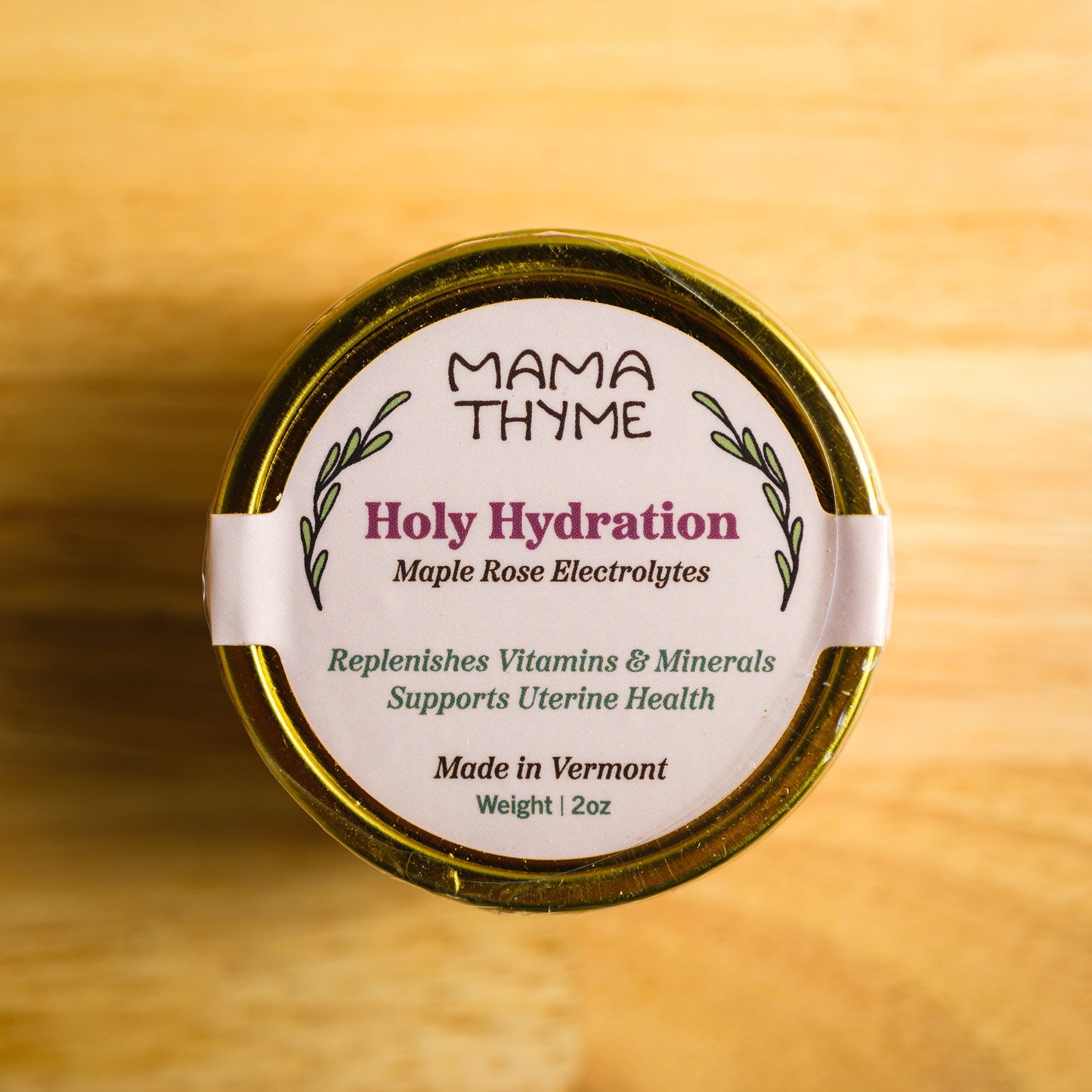 Holy Hydration Maple Rose Herbal Electrolytes