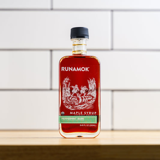 Peppermint Bark Maple Syrup