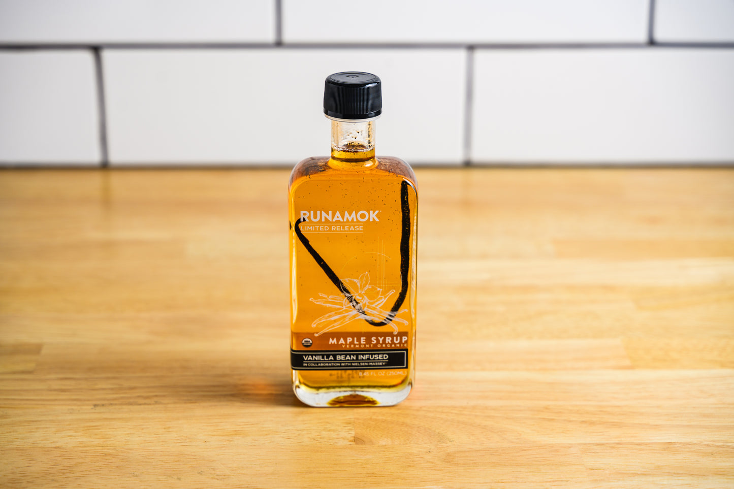 Vanilla Bean Infused Maple Syrup