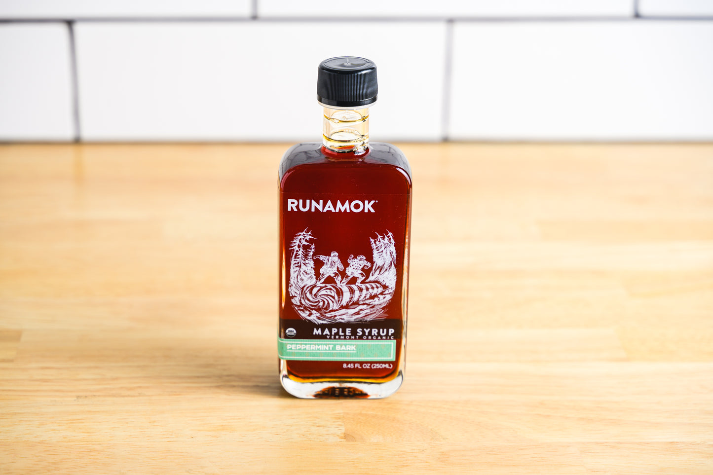 Peppermint Bark Maple Syrup