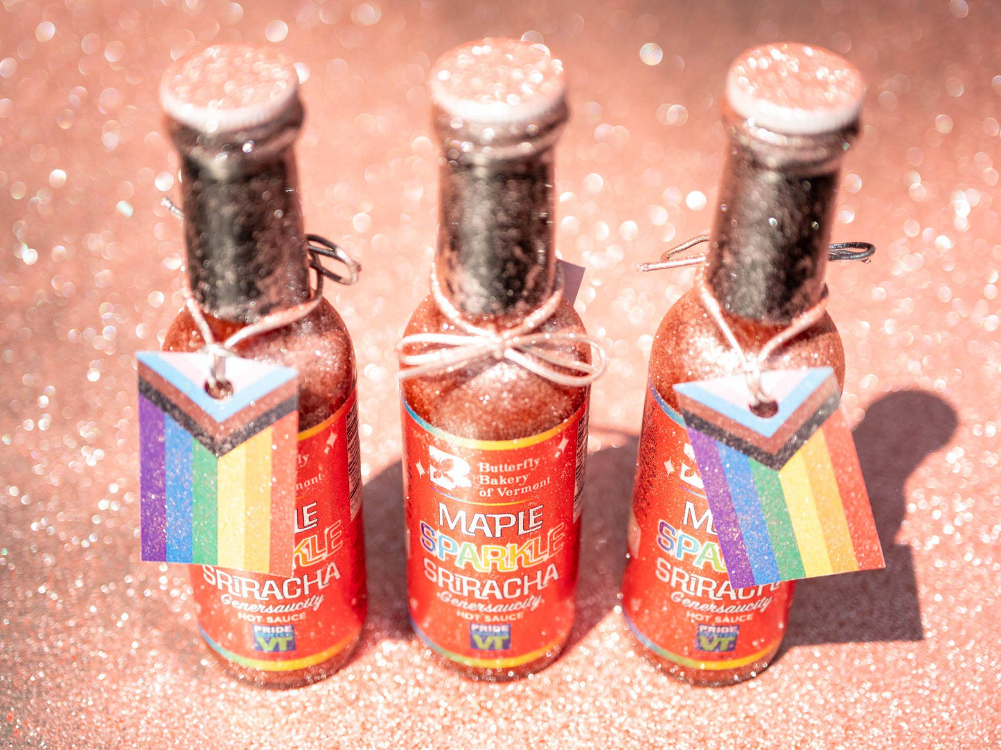 Maple Sparkle Sriracha Pride Hot Sauce 5oz
