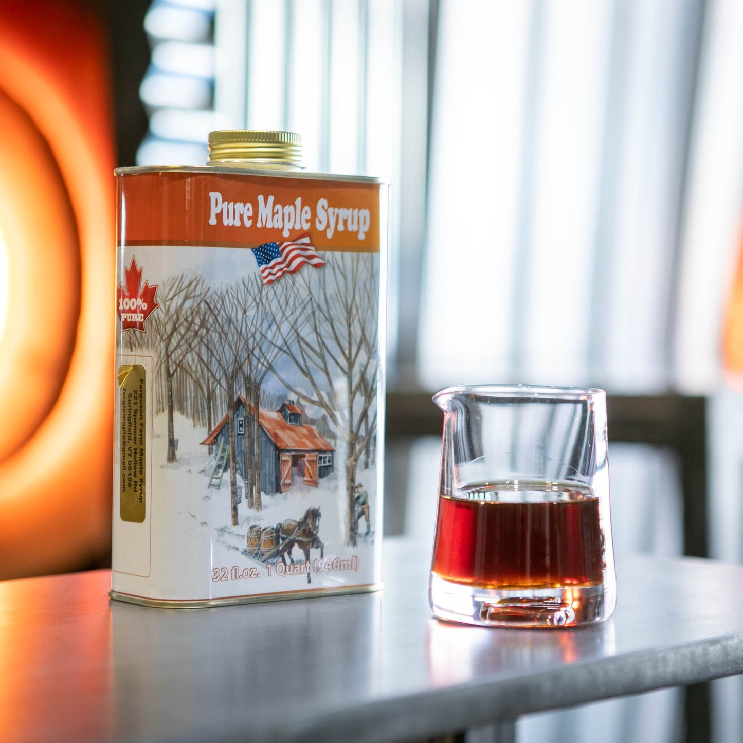 Maple Syrup Pitcher