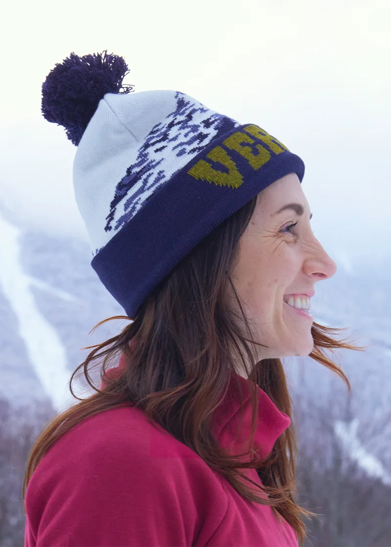 Vermont Beanie with Pom