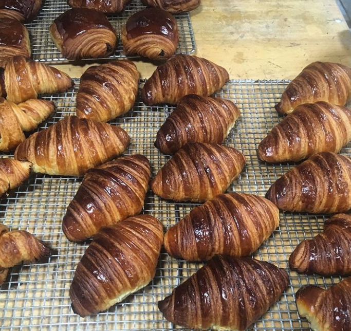 Fresh Chocolate Croissant