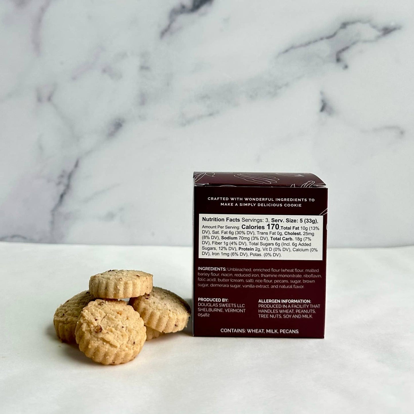 Mini Box Butter Pecan Shortbread