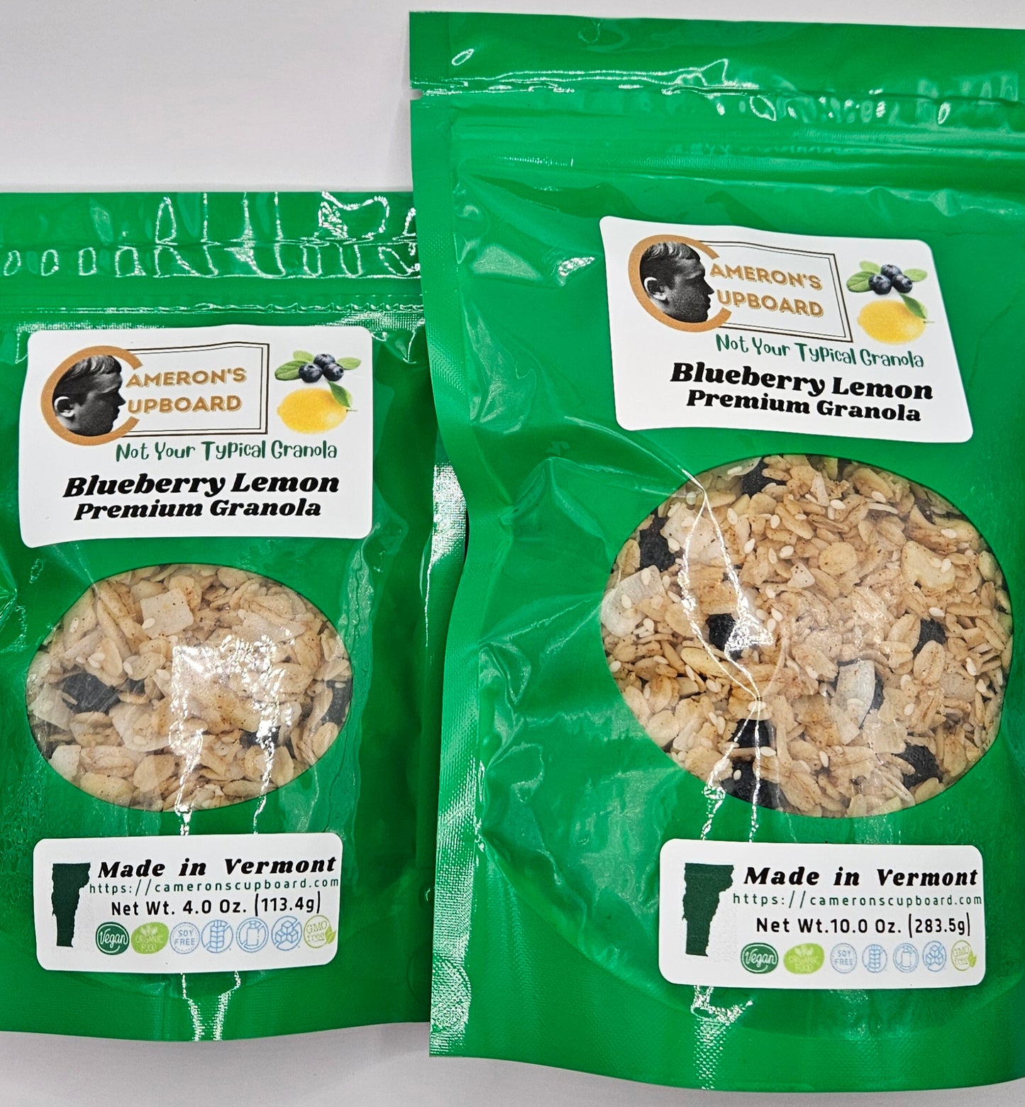 Blueberry Lemon Granola