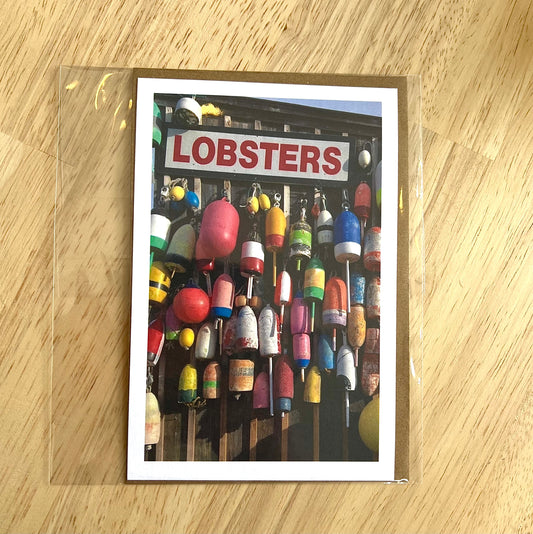 Lobsters Greeting Card