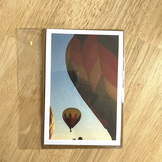 Hot Air Balloon Greeting Card