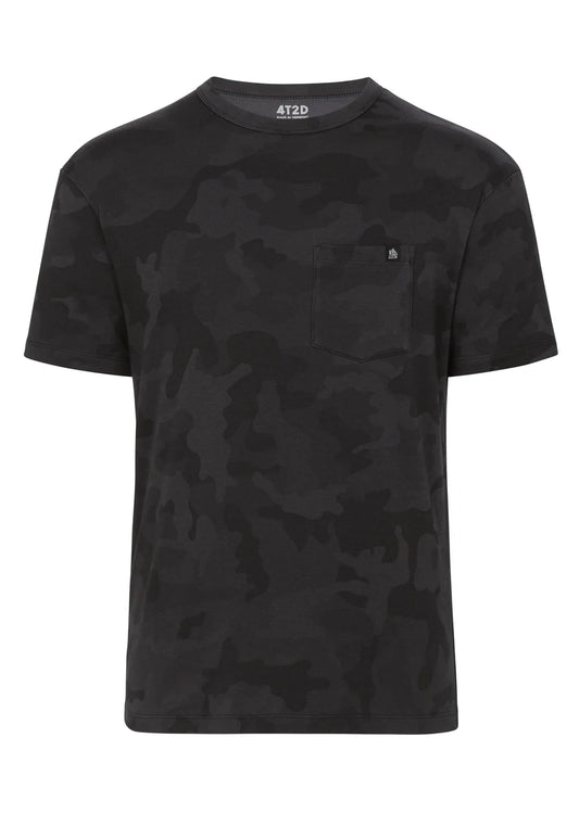 Men's Camo Tee - Black