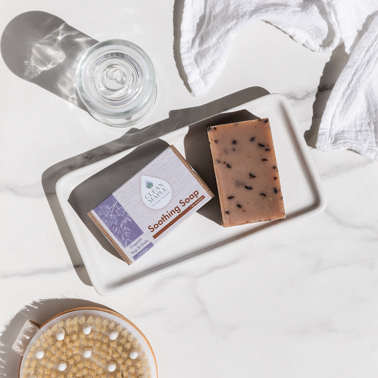 Organic Sap and Oats Soothing Soap