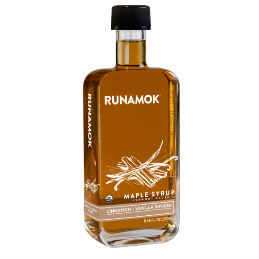 Cinnamon + Vanilla Infused Maple Syrup