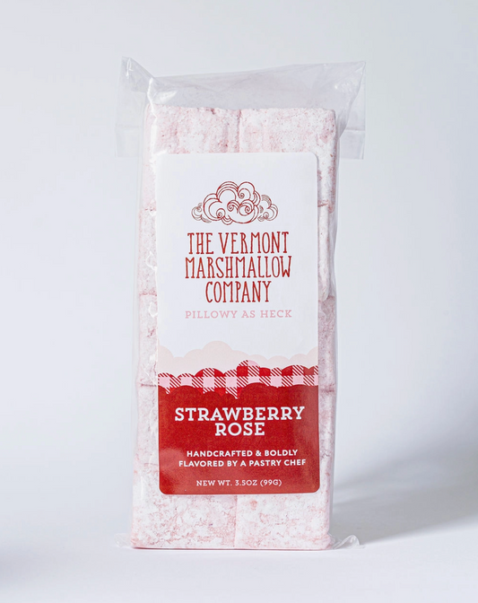 Strawberry Rose Marshmallows