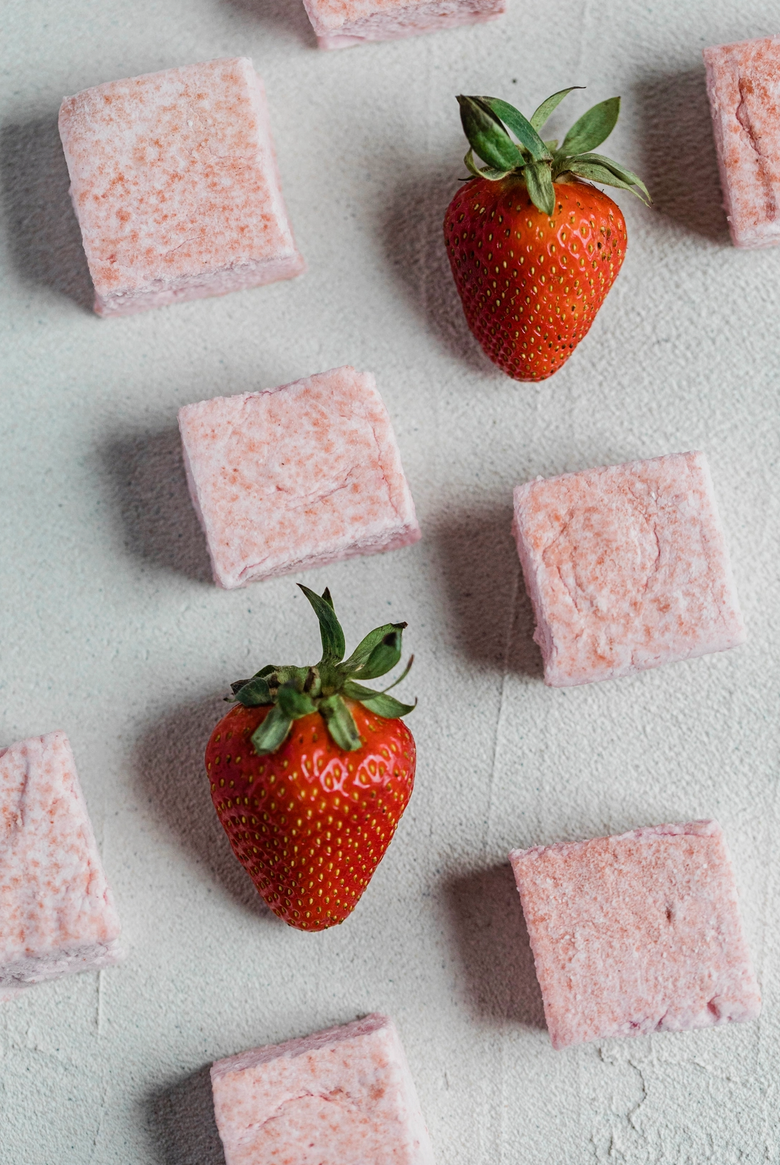 Strawberry Rose Marshmallows