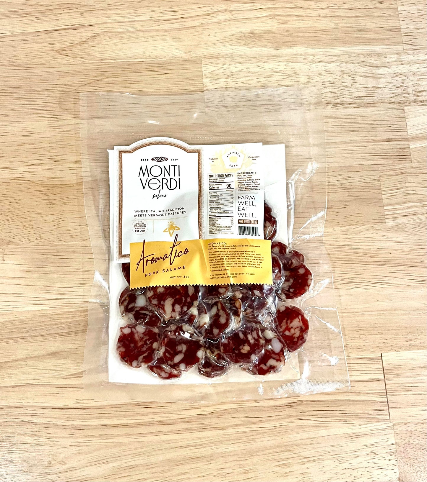 Salame Aromatico (Pre-Sliced)