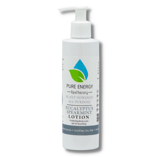 Natural All Purpose Lotion 8 Oz (Eucalyptus & Spearmint)