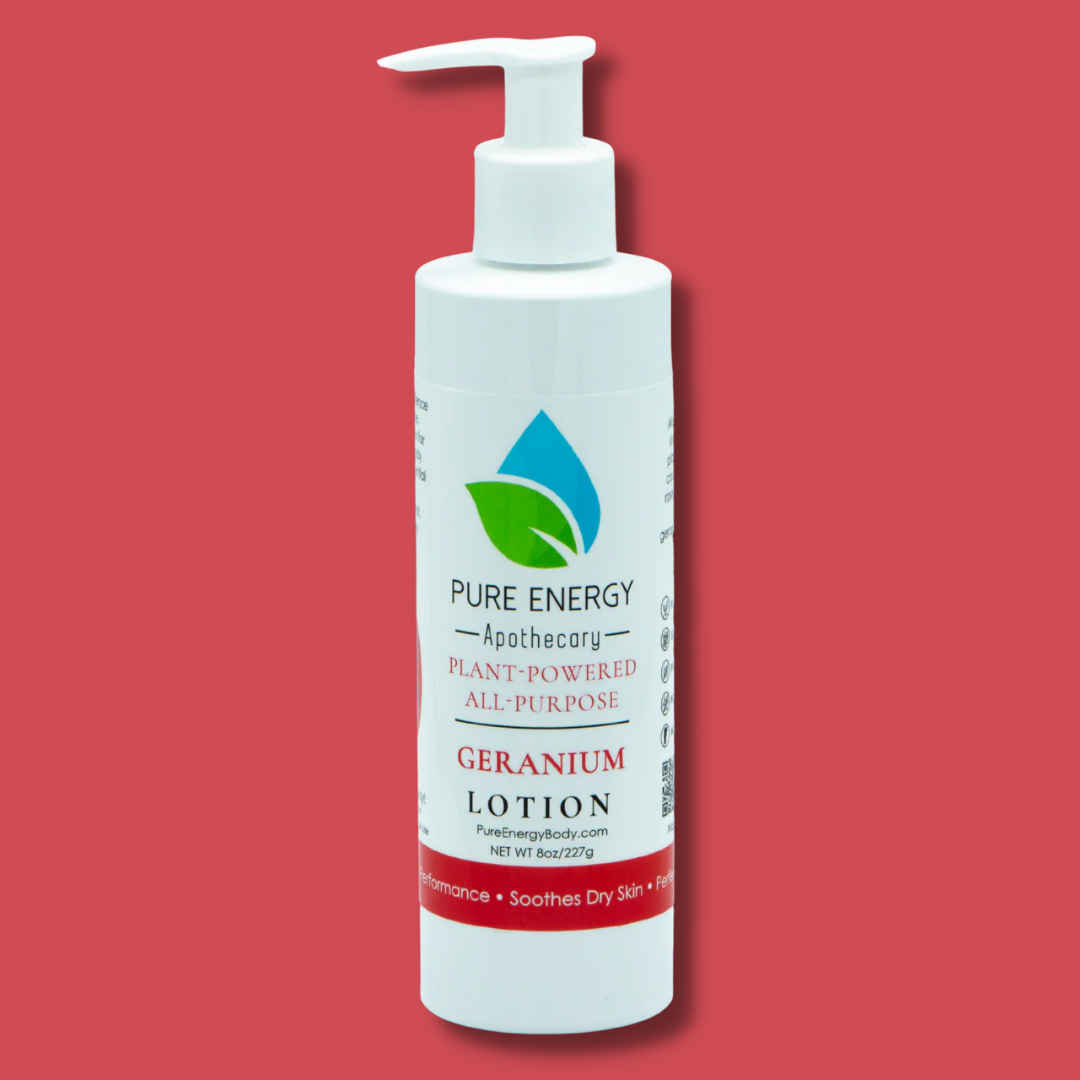 Natural All Purpose Lotion 8 Oz (Geranium)