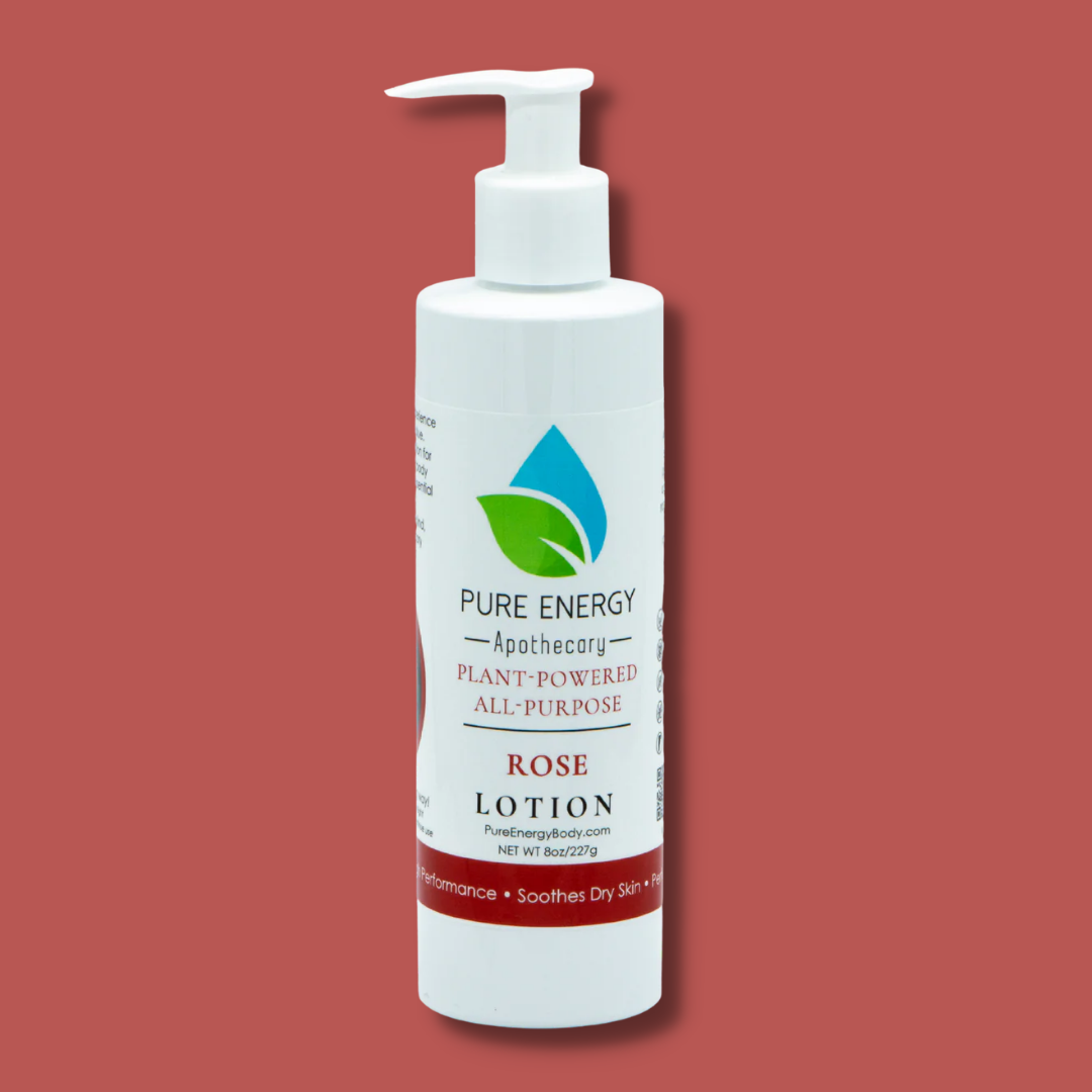 Natural All Purpose Lotion 8 Oz (Rose)