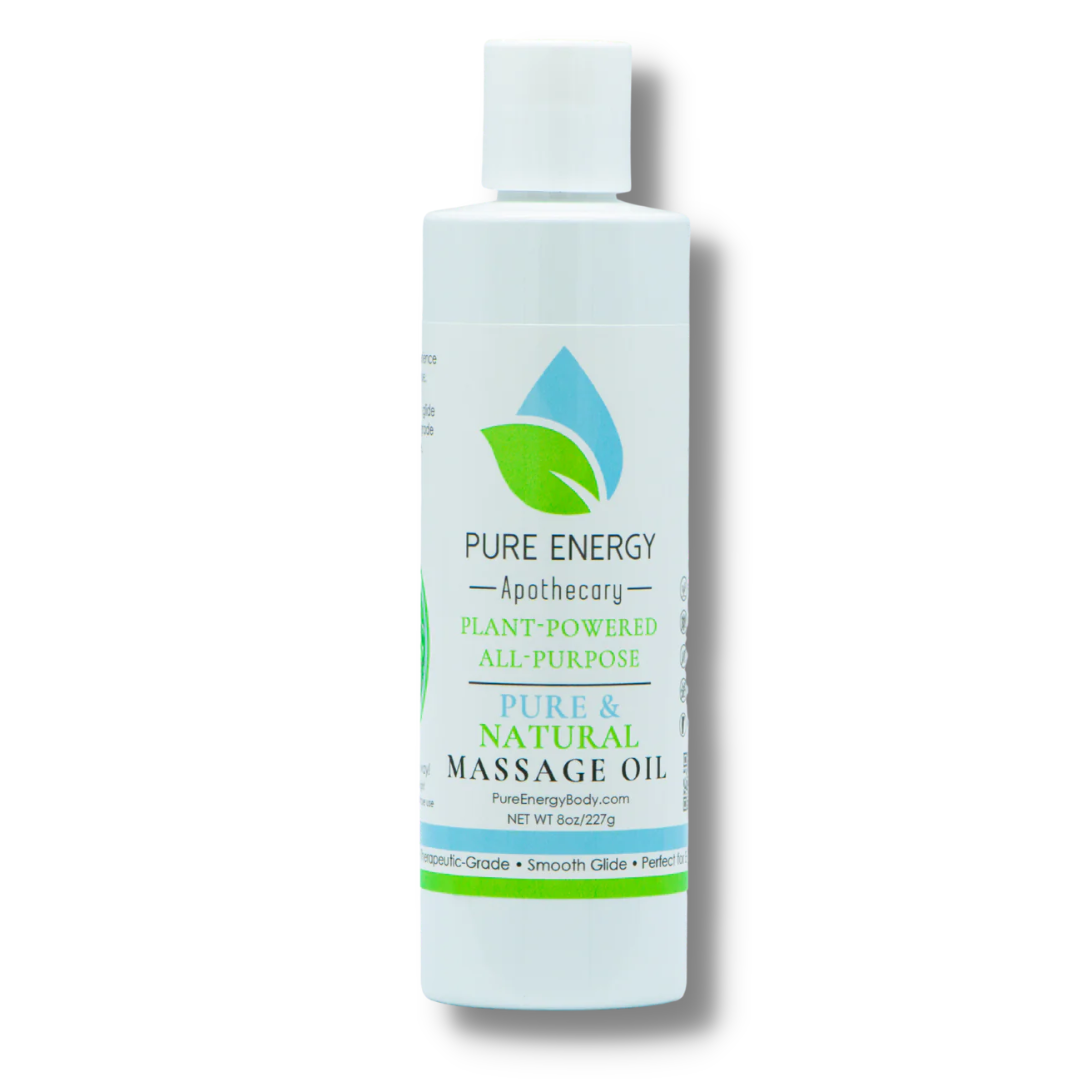 Massage Oil (Pure & Natural, Unscented)