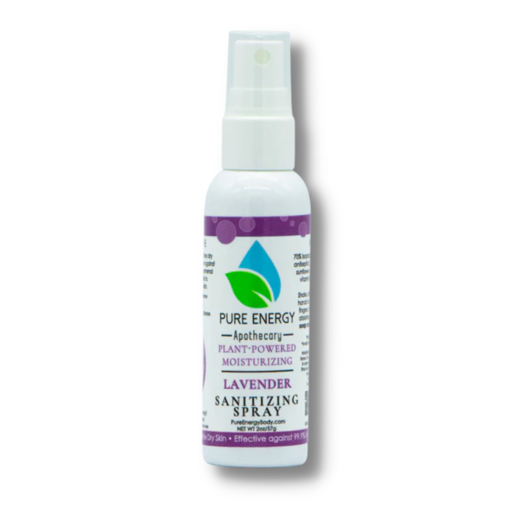 Hand Sanitizer Spray - 2 oz Travel Size (Lavender)