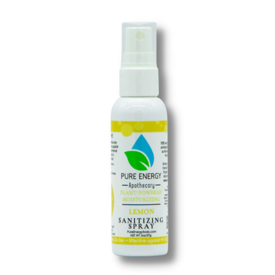 Hand Sanitizer Spray - 2 oz Travel Size (Lemon)