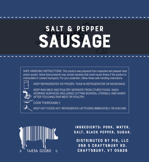 Salt & Pepper Sausage